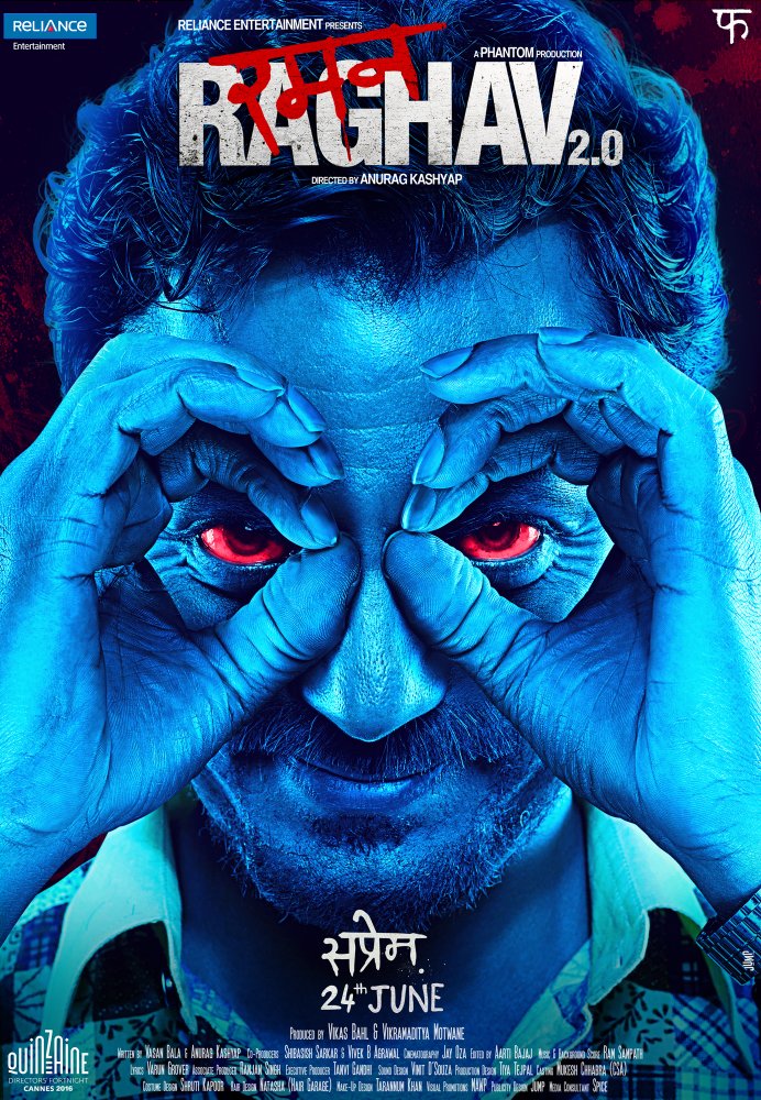 Raman Raghav 2.0 (2016) Hindi 720p 480p BluRay